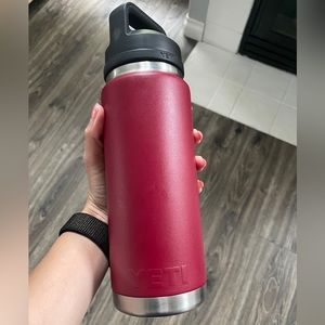 Soldout Limited Edition 36oz Maroon Yeti Tumbler Water Bottle